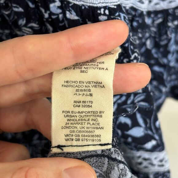 Free People Talk About It Tunic in Midnight Combo - Size S - Picture 7 of 7